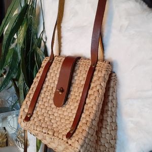 Straw bag